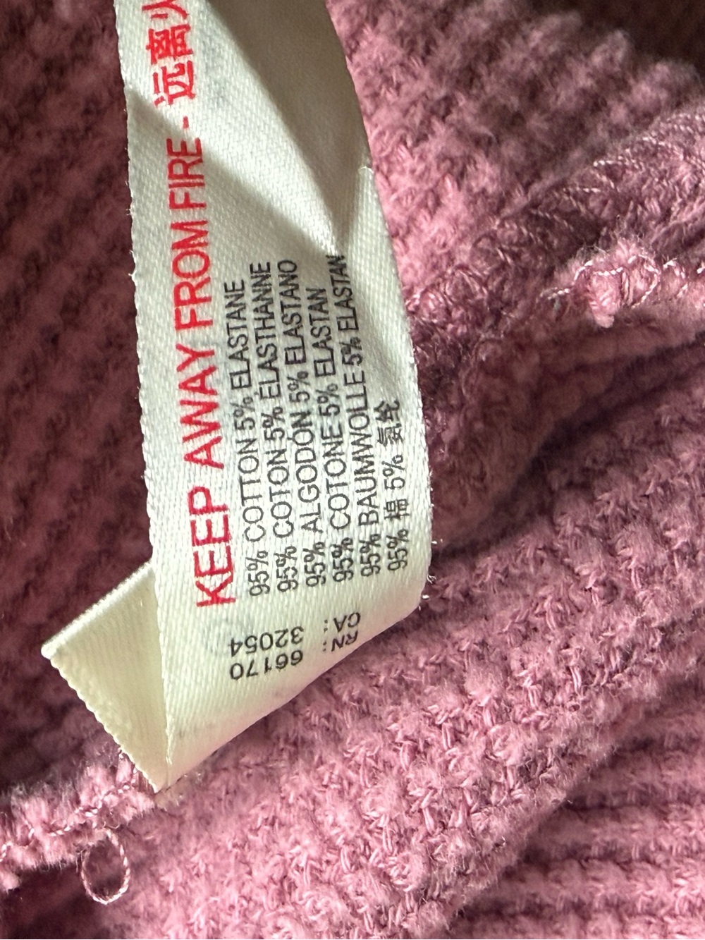 Free People Intimately Under the Stars, Foxglove Thermal Cardigan Robe Sz S - Picture 8 of 8